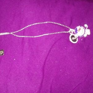Sterling Silver Hello Kitty Zodiac Necklace